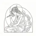 blessing of the celestials manhwa tattoo design idea