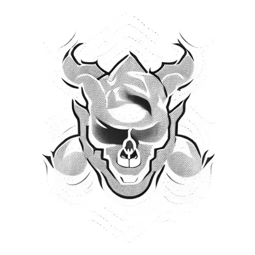 wrestling son tattoo design idea