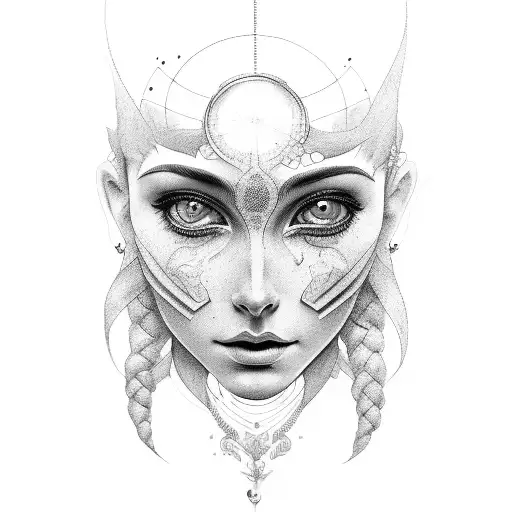 Demeter tattoo design idea