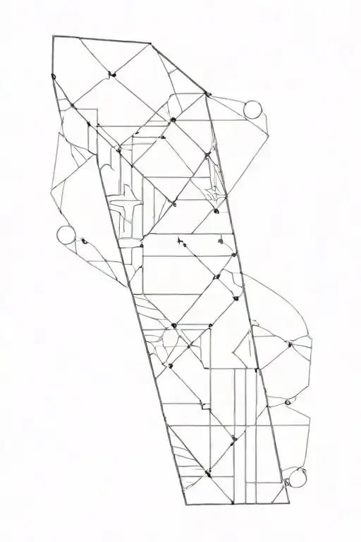 patchwork sleeve tattoo design idea