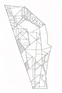 patchwork sleeve tattoo design idea