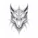 dreams and nightmares tattoo design idea