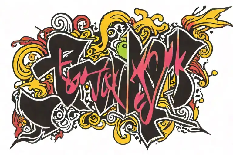 fuck you Brittney tattoo design idea