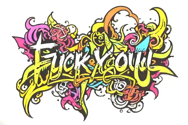 fuck you Brittney tattoo design idea