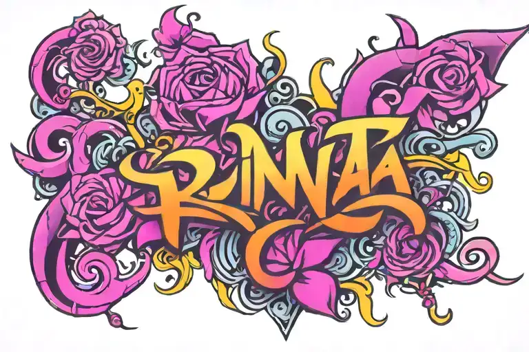 rina tattoo design idea