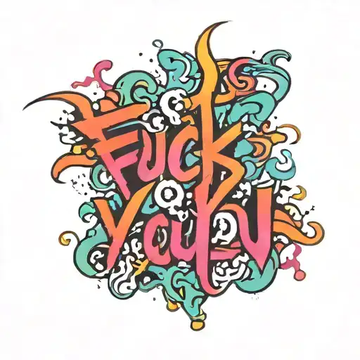 fuck you Brittney tattoo design idea
