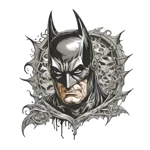 batman tattoo design idea
