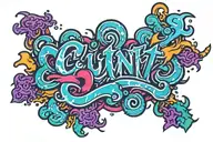 cunt tattoo design idea