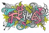 rina tattoo design idea