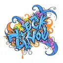 fuck you Brittney tattoo design idea