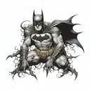 batman tattoo design idea