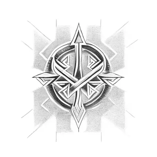 Ankh Symbol tattoo design idea
