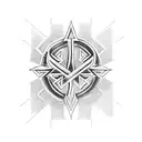 Ankh Symbol tattoo design idea