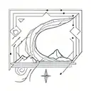 minimal line tatoo inspired from the galaxy, human and ancient Greece   tattoo design idea
