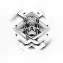 thunder road tattoo design idea