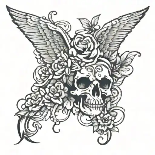 FORGIVEN tattoo design idea