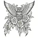 FORGIVEN tattoo design idea