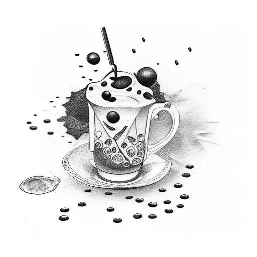 espresso tattoo design idea