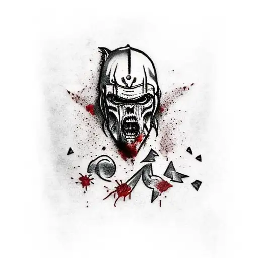 Skyrim,black ops 2 zombie,ps3 tattoo design idea