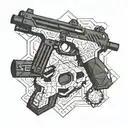 csgo defuse kit  tattoo design idea