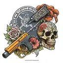 csgo defuse kit  tattoo design idea