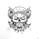 one piece tattoo design idea