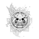 one piece tattoo design idea