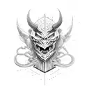 demon slayer tattoo design idea