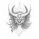 demon slayer tattoo design idea