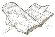 newspaper  tattoo design idea