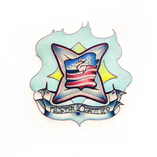 Simple stitches  tattoo design idea