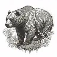 gay bear culture tattoo design idea