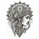 gypsie tattoo design idea