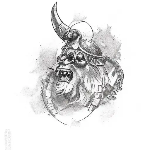 a tattoo design based on the quote "it is better to be a warrior in a garden, than a gardener in a war" tattoo design idea