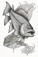 snook tattoo design idea