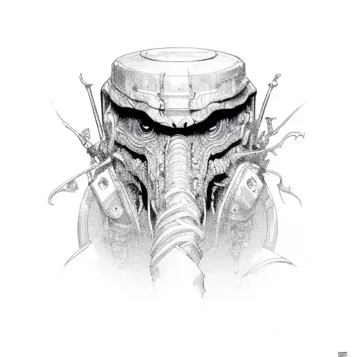 mimic tattoo design idea