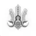 Hamsa Symbol tattoo design idea