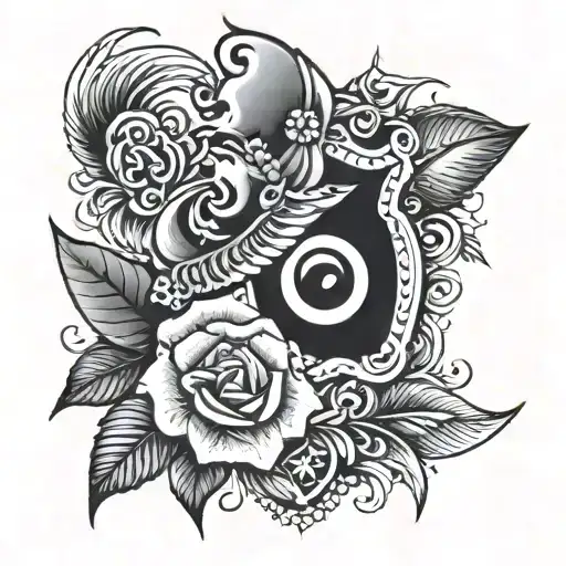 Khushi tattoo design idea