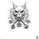 Resident Evil tattoo design idea