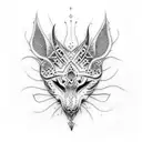 open stitches tattoo design idea