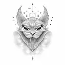 open stitches tattoo design idea