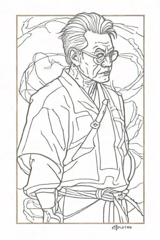 Akira Kurosawa movies tattoo design idea