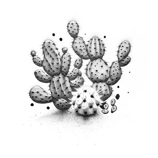 cactus jack  tattoo design idea