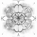 Ladybug tattoo design idea