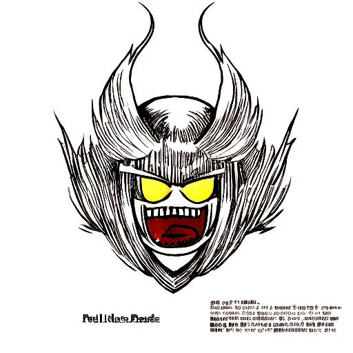 hell's paradise tattoo design idea