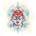 buddhist  tattoo design idea