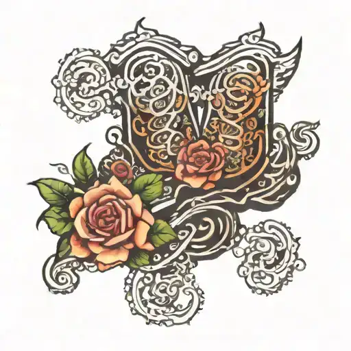 Gemini shoes tattoo design idea