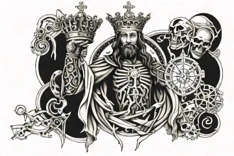 Christ the King Lisbon tattoo design idea