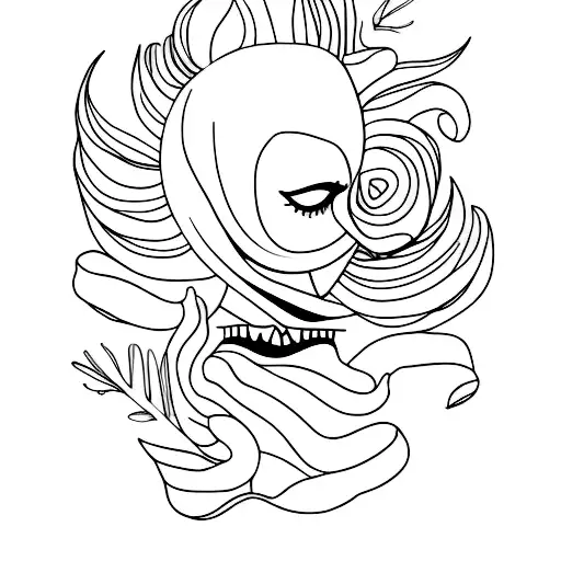 eating disorder anorexia  tattoo design idea