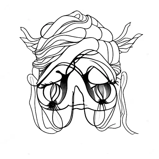 eating disorder anorexia no people tattoo design idea